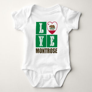 California State Flag Herzmontrose Baby Strampler