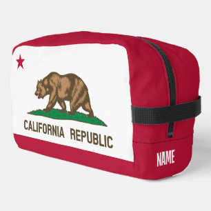 California State Flag Toiletasche Waschbeutel
