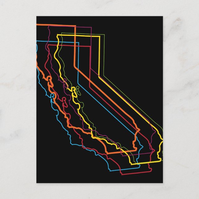 California Stolz Postkarte (Vorderseite)