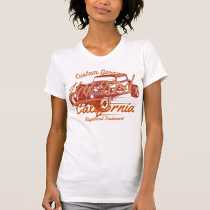 California Street frisierten Autos kundenspezifisc T-Shirt