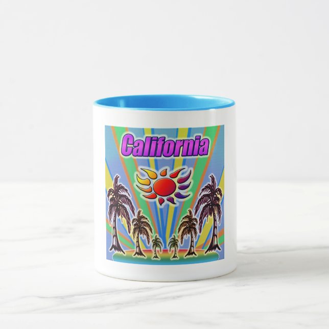 California Summer Liebe Tasse (Zentrum)
