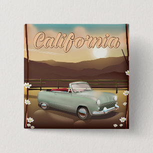 California Sunset Button