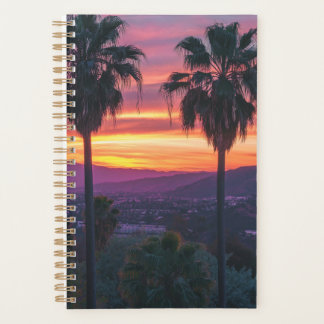 California Sunset Notebook Planer