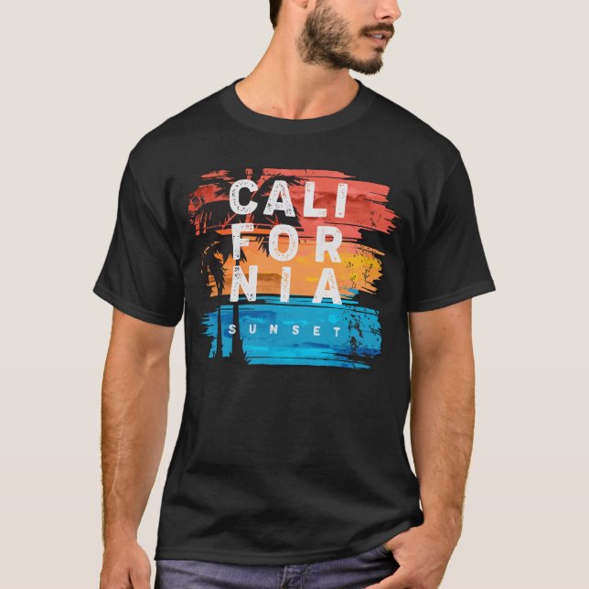 California Sunset T-Shirt (Vorderseite)