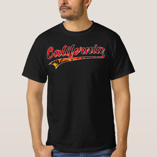 California Sunset T - Shirt (Vorderseite)
