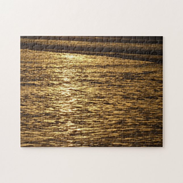 California Sunset Waves Ocean Seascape (Horizontal)