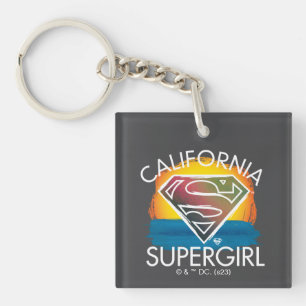 California Supergirl Sunset Graphic