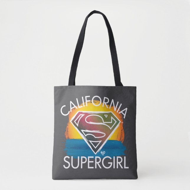 California Supergirl Sunset Graphic Tasche (Vorderseite)