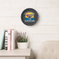California Supergirl Sunset Graphic