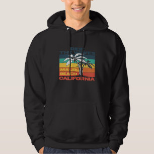 California Surf Retro Malibu Abenteuer Urlaub Hoodie