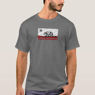 California Surf Syndication-Flagge T-Shirt