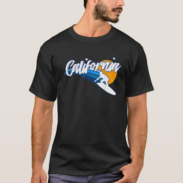 California Surf T-Shirt (Vorderseite)