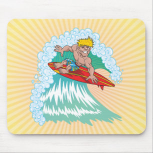 California Surfer Mouse Pad Mousepad
