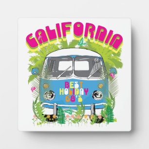 California Surfing Van Fotoplatte