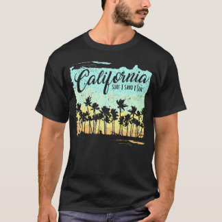 California Surfstrand Summer Surf T-Shirt