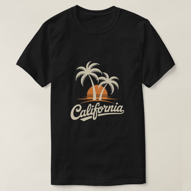 California  T-Shirt (Design vorne)
