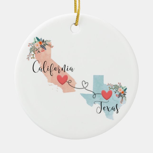 California Texas Ornament  (Vorne)