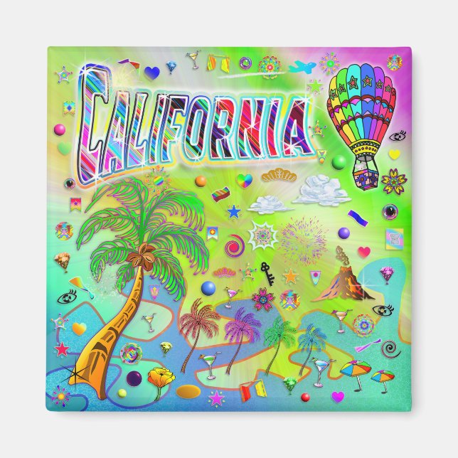 California Timeless Melody Magnet (Vorne)