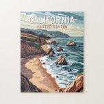 California Travel Art Vintag<br><div class="desc">Kalifornien Retrovektor-Reisedesign. Diese Retro-Art Reisen,  mit ihrer Mischung aus kühnen Farben und Vintagem Reiz,  ist so konzipiert,  dass sie ein Gefühl von Abenteuer inspiriere.</div>