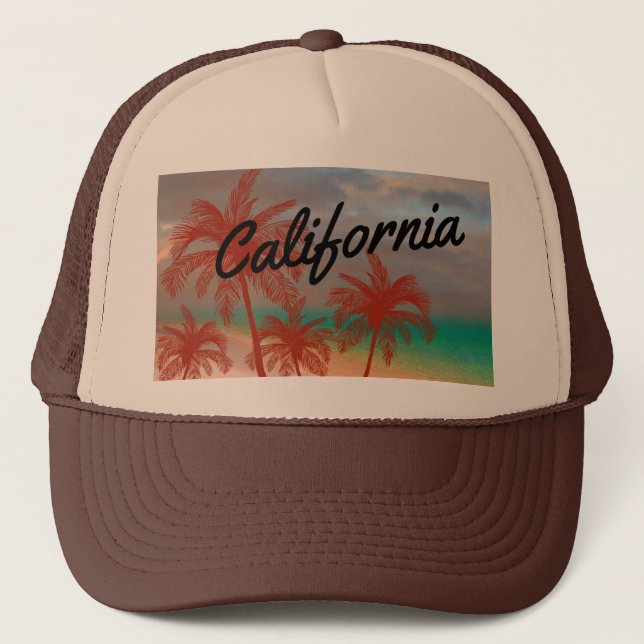 California Trucker Hat Truckerkappe (Vorderseite)