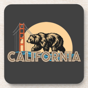 California USA Getränkeuntersetzer