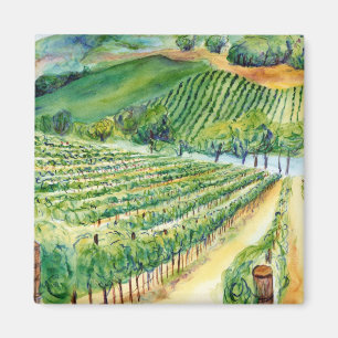 California Vineyard Magnet