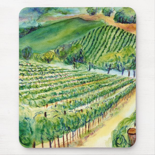 California Vineyard Mousepad (Vorne)