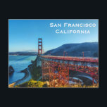 California Vintag Tourism Travel Postkarte<br><div class="desc">Es ist eine schöne künstlerische Sicht auf Kalifornien San Francisco. Es ist die beste Werbung für Reisen nach Kalifornien San Francisco.</div>