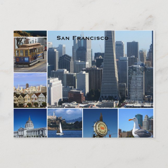 California Vintag Tourism Travel Postkarte (Vorderseite)