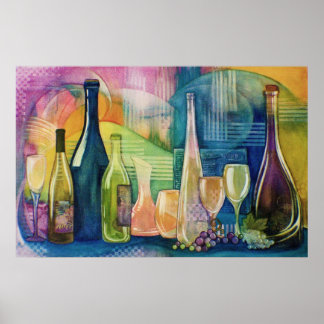 California Wine Poster