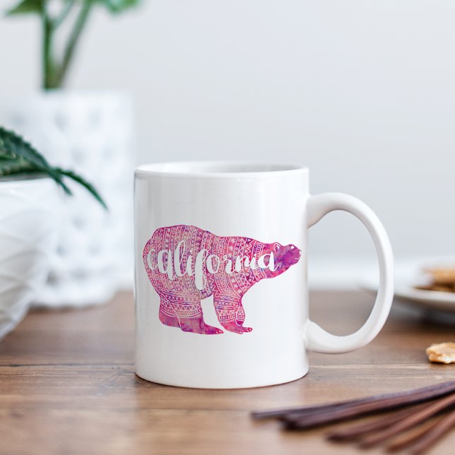 California Winterbär Kaffeetasse (Von Creator hochgeladen)