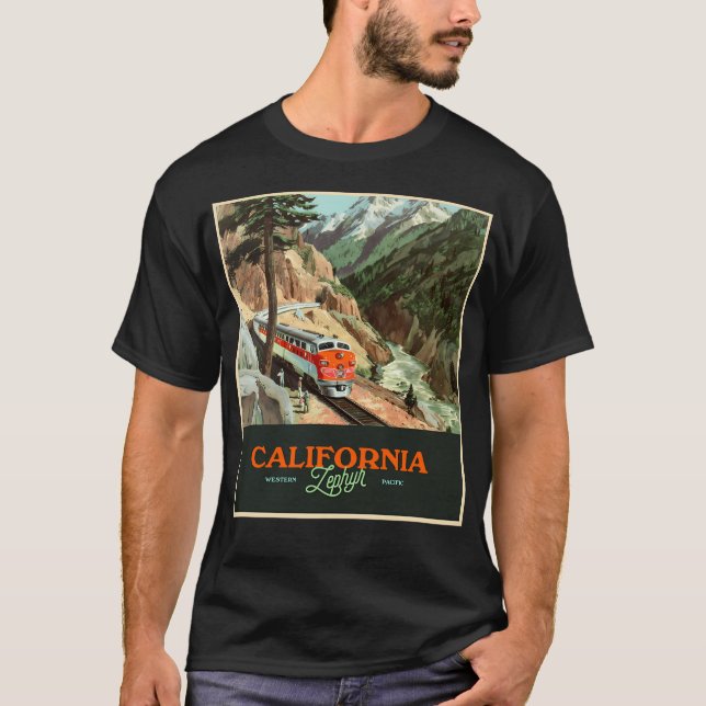California Zephyr T-Shirt (Vorderseite)