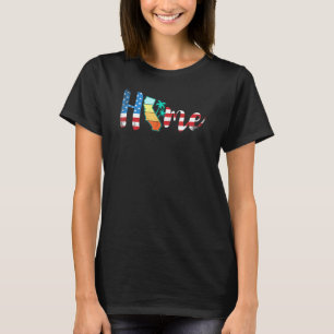 California Zuhause Staatsstolz Map Usa T-Shirt