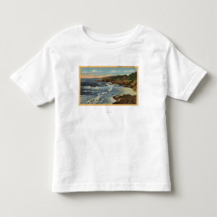 CaliforniaBeautiful kalifornische Küstenszene Kleinkind T-shirt