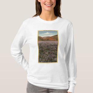 CaliforniaWild Lupine-Blumen in der Blüte T-Shirt