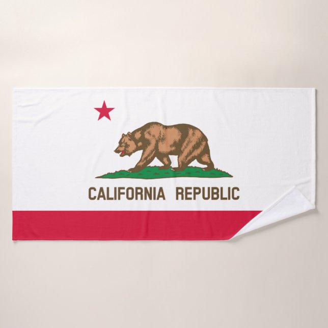 Californie (Serviette de bain)