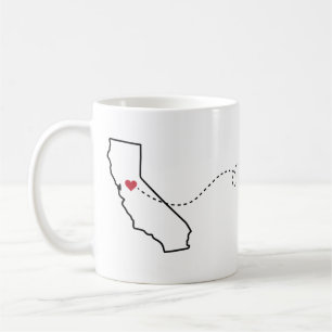 Californie au Kentucky - Heart2Heart Coffee Mug