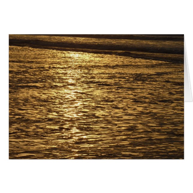 Californie Sunset Waves Ocean Seascape (Devant Horizontal)
