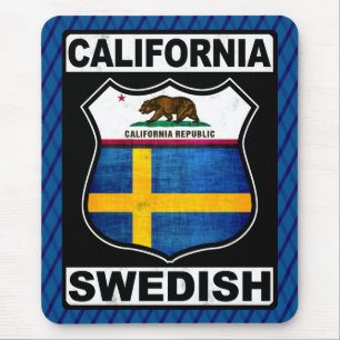 Californie Tapis de souris suédois