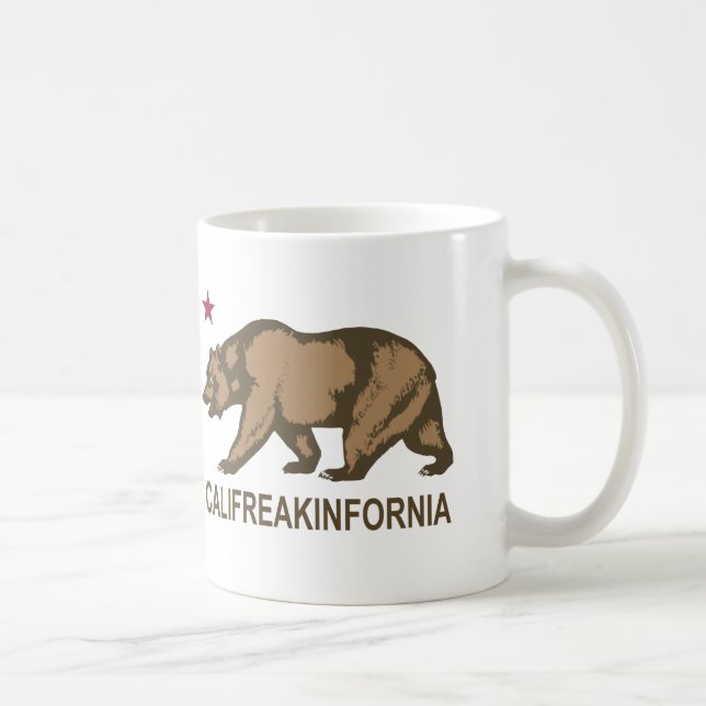 Califreakinfornia Kaffeetasse (Rechts)