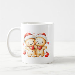 Câlin de bonhomme en pain d'épices | Mug des fêtes