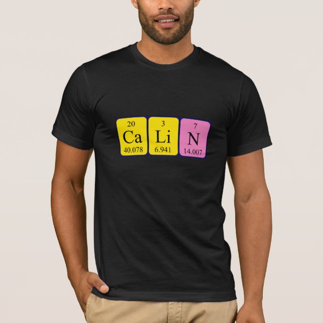 Calin Periodenname Shirt (Vorderseite)