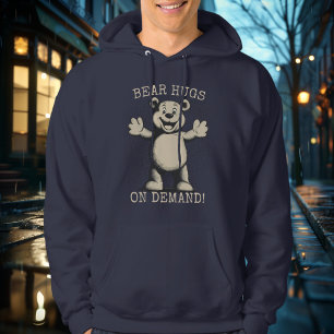 Câlins d'ours à la demande ! - Sweat à capuche Our