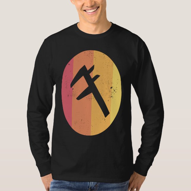 Caliper  Distressed Retro Engineer's Tool T-Shirt (Vorderseite)