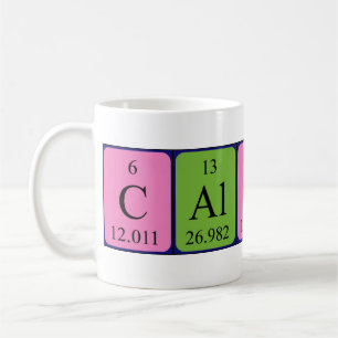 Calista nom de table périodique mug