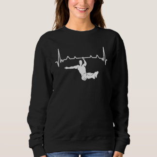 Calisthénics L Bar Tirez vers le haut Hearbeat Gif