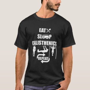 Calisthenics-Turnhalleworkout-Fitness motivierend T-Shirt