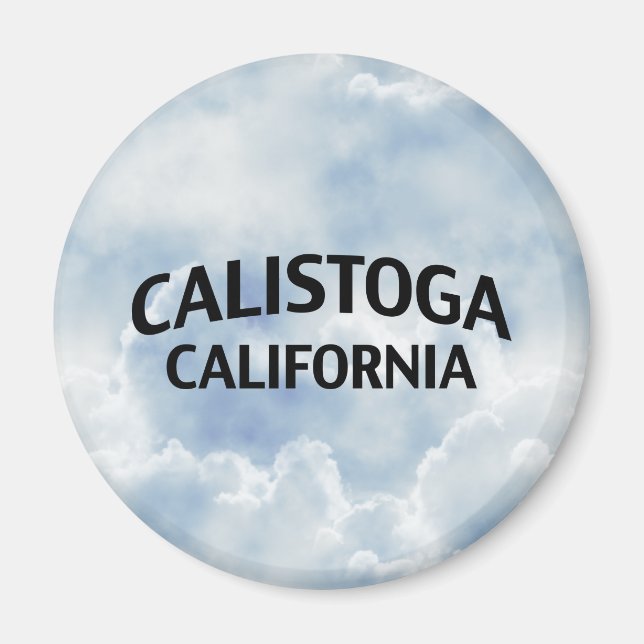 Calistoga California Magnet (Vorne)