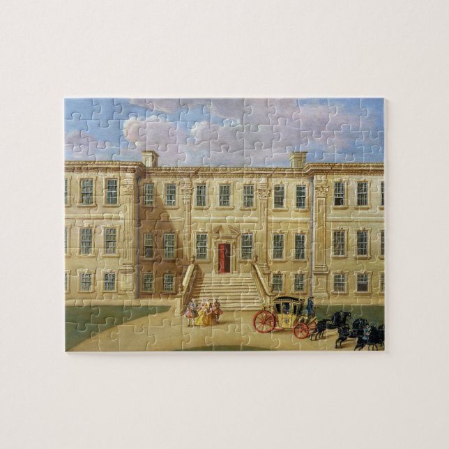 Calke Hall, Derbyshire, Seat von Sir Henry Harp (Horizontal)