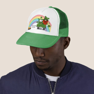 Call Me Lucky Irish Gnome Truckerkappe